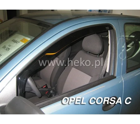 Opel/Vauxhall Corsa C Yrs 01-06 5Drs Hatchback Brand New Heko 2 Piece Wind Deflectors 25345