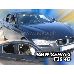 BMW 3 Series F30 Yrs 11-on 4 Drs Saloon Brand New Heko 4 Piece Wind Deflectors 11150