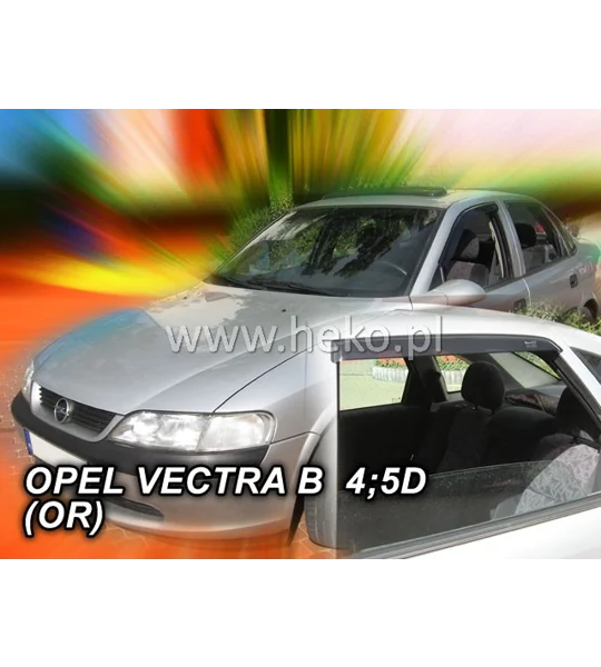 Opel Vauxhall Vectra B 4dr Saloon Yrs 96-02 Brand New Heko 4 Piece Wind Deflectors 25377