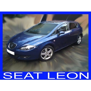 SEAT Leon 1P Yrs 06-12 Brand New Heko Brand New 4 Piece Heko Wind Deflectors 28232