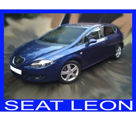SEAT Leon 1P Yrs 06-12 Brand New Heko Brand New 4 Piece Heko Wind Deflectors 28232