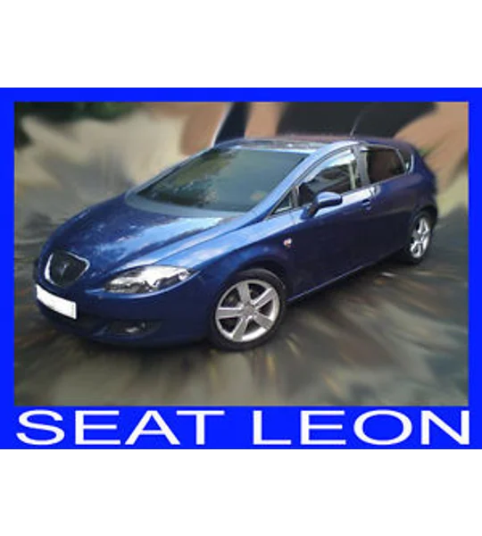 SEAT Leon 1P Yrs 06-12 Brand New Heko Brand New 4 Piece Heko Wind Deflectors 28232