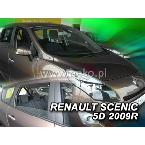 Renault Scenic III Grand Yrs 09- on Brand New Heko 4 Piece Wind Deflectors 27180