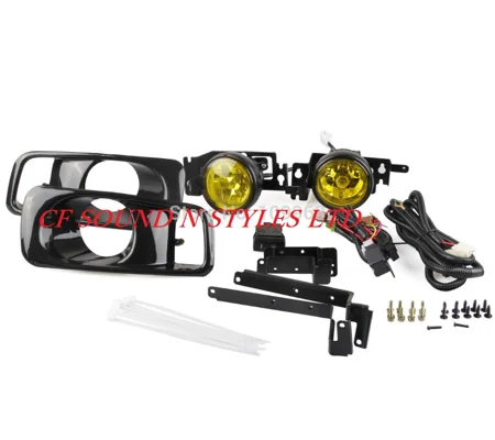 Honda Civic EK Facelift 99-01 JDM Fog Light Kit Fogs,Grill & Wiring Included
