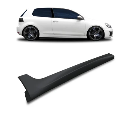 VW Golf MK6 VI 09-12 Sideskirts Pair PLASTIC R Look 5drs only