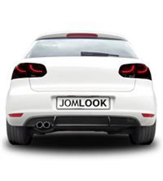 VW Golf MK6 VI 09-12 GTI Bodykit Front Bumper Incl Foglights,Plastic & R20 Sideskirts & Rear Bumper Insert