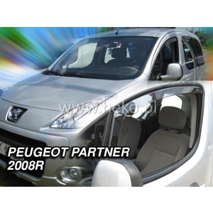 Citreon Berlingo II, Peugeot Partner II Yrs 08-on , Brand New Heko 2 Piece Wind Deflectors 26133