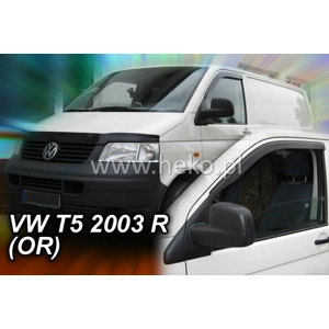 VW Transporter T5 Van Yrs 03- on- Brand New Heko 2 Piece Wind Deflectors