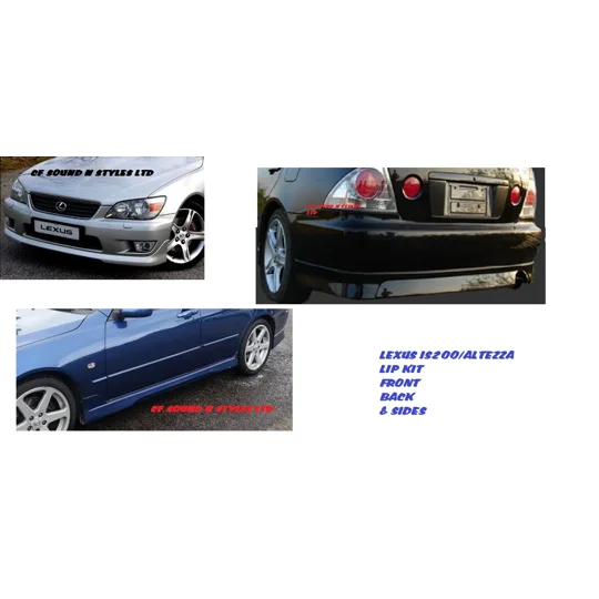 LEXUS IS200 Altezza TRD TTE Lip Kit Front Back & Sides