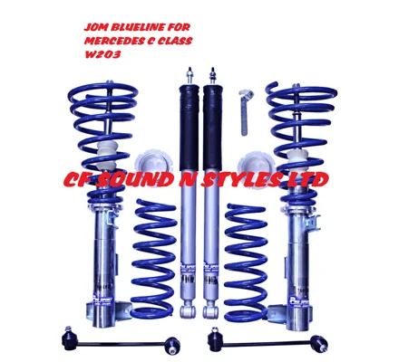 MERCEDES W203 YRS 01-07 C CLASS CLK S203 JOM Blueline Coilovers Kit INCLS DROPLINKS