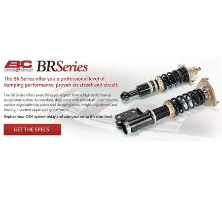 BC COILOVERS AUDI A4 B8 Yrs 08- on TDI & Petrol Models BR Series Coilover : Type RN