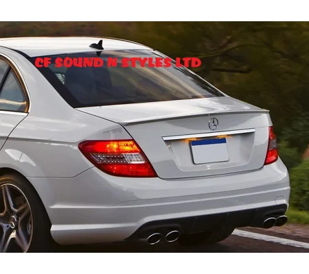 Mercedes C Class W204 Yrs 07-14 Rear Boot Lip Spoiler