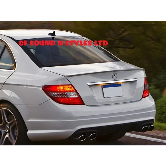 Mercedes C Class W204 Yrs 07-14 Rear Boot Lip Spoiler