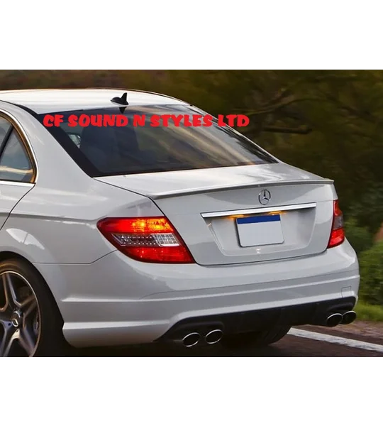 Mercedes C Class W204 Yrs 07-14 Rear Boot Lip Spoiler