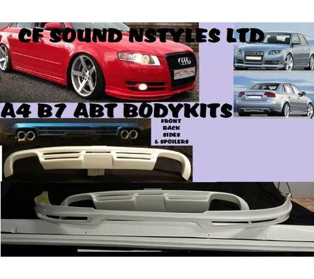 Audi A4 B7 Saloon SE Yrs 05-07, Full Abt bodykit Front Back Sides & Spoilers