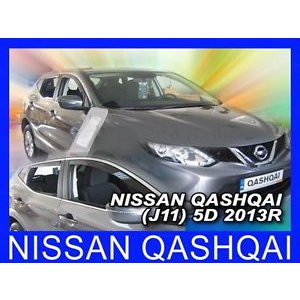 Nissan Quasqai Yrs 2013 onwards 4 Piece Wind deflectors Heko 24286