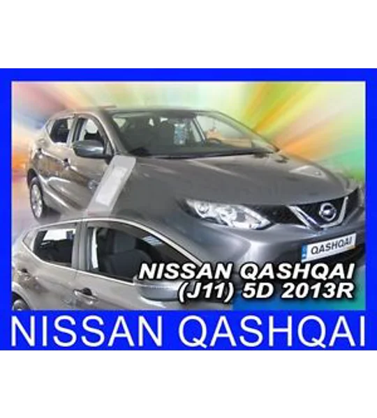 Nissan Quasqai Yrs 2013 onwards 4 Piece Wind deflectors Heko 24286