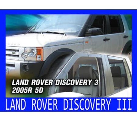 Land Rover Discovery III 05- 4 Piece Wind deflectors Team Heko 27223