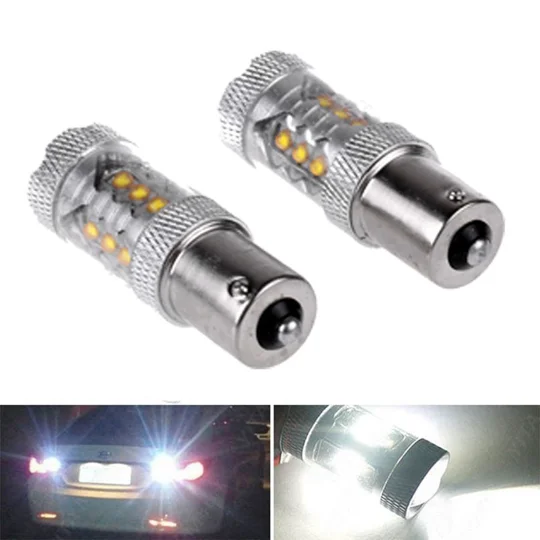 BA15S 1156 20Watts Taillight Reverse Lights LED Bulb CANBUS ERROR FREE