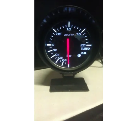 Defi Style Turbo Boost Gauge 60mm Stepper incl Mount & Sensor