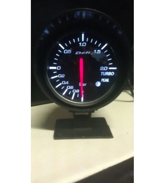 Defi Style Turbo Boost Gauge 60mm Stepper incl Mount & Sensor