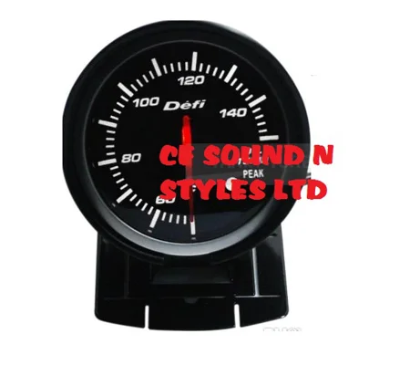 Defi OIL Temp Gauge 60mm Stepper incl Mount & Sensor