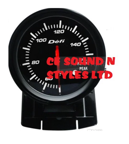 Defi OIL Temp Gauge 60mm Stepper incl Mount & Sensor