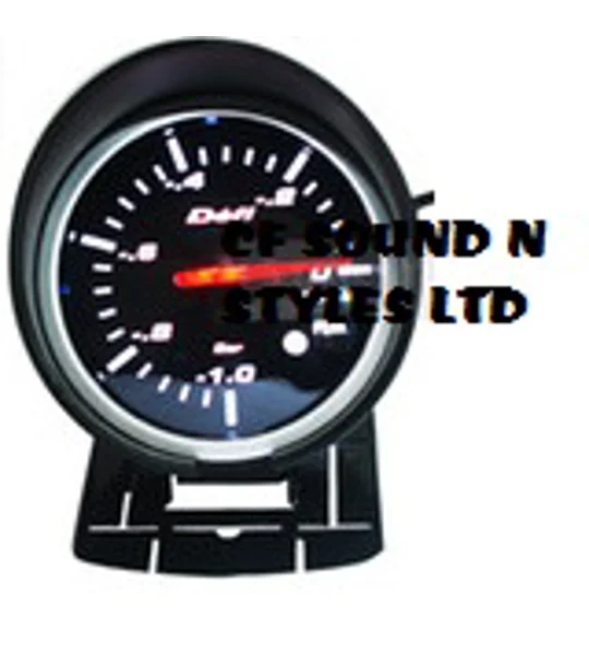 Defi Vacuum Gauge 60mm Stepper incl Mount & Sensor