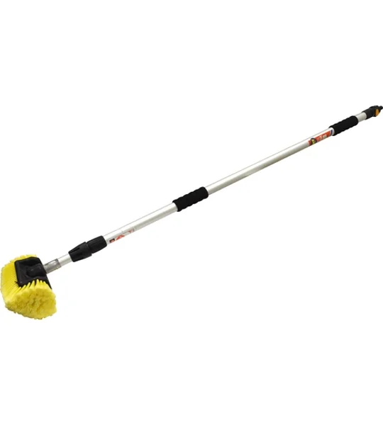 Kent Q4397 Extra Long Telescopic Brush + 5Ltrs Turtle Wax Car Shampoo