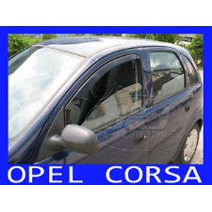 Opel Corsa B 4drs Hatchback & Combo Yrs 93-01 Brand New Heko 2 Piece Wind Deflectors