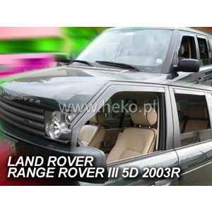 Range Rover III 5drs Yrs 03-on Brand New Heko 4 Piece Wind Deflectors
