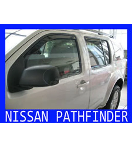 Nissan Pathfinder Yrs 05-12 Brand New Heko 4 Piece Wind Deflectors