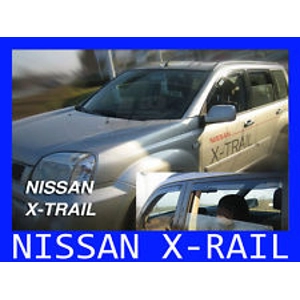 Nissan X Trail Yrs 01-07 Brand New Heko 4 Piece Wind Deflectors