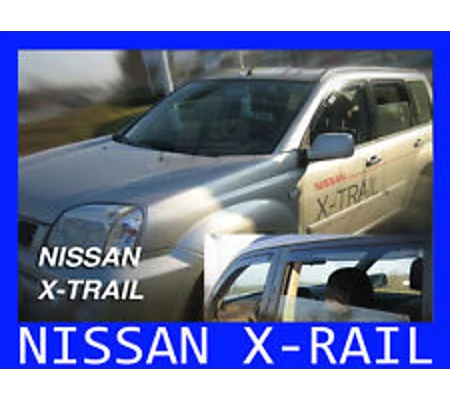 Nissan X Trail Yrs 01-07 Brand New Heko 4 Piece Wind Deflectors