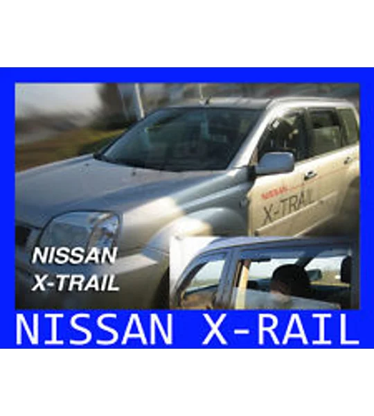 Nissan X Trail Yrs 01-07 Brand New Heko 4 Piece Wind Deflectors