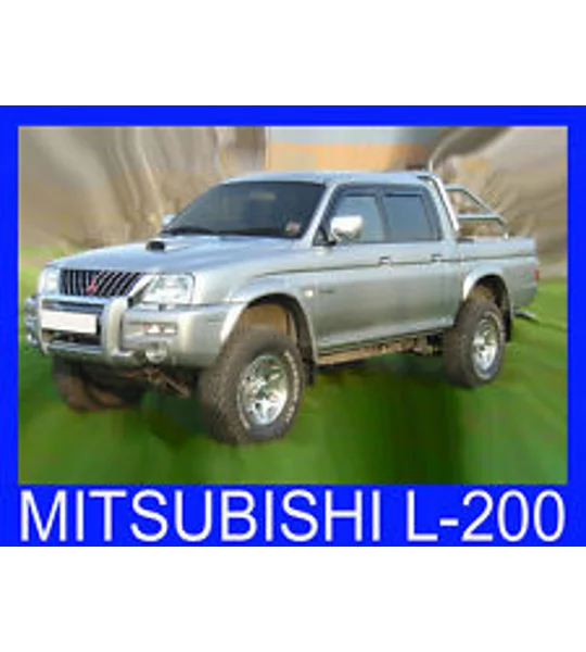 Mitsubishi L200 Yrs 99-06 Brand New Heko 4 Piece Wind Deflectors