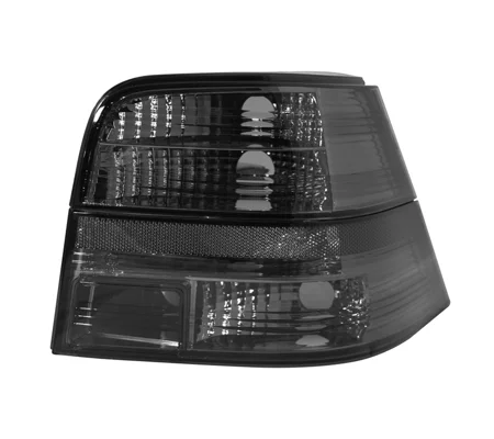 VW GOLF MK4 Crystal Black Smoked Taillights Set COPY