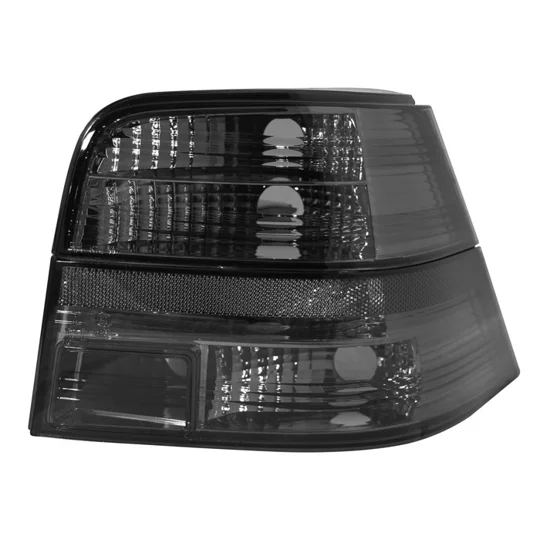 VW GOLF MK4 Crystal Black Smoked Taillights Set COPY