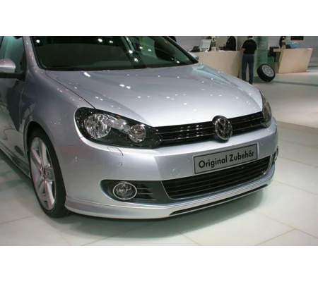 VW Golf MK6 VI 09-12 Votex Front Bumper Lip Splitter Plastic 3DR & 5DR