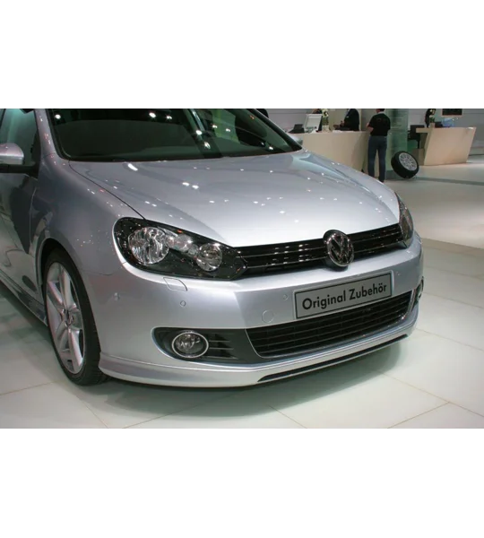 VW Golf MK6 VI 09-12 Votex Front Bumper Lip Splitter Plastic 3DR & 5DR
