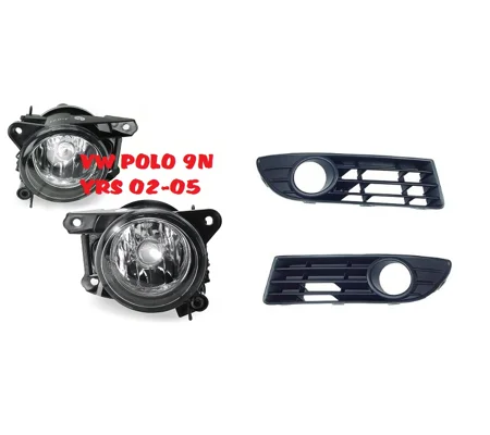 VW Polo 9N Yrs 05-09 Foglight kit set Lamps & Grills