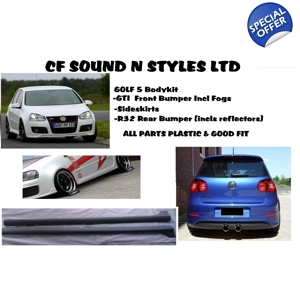 VW Golf MK5 V Yrs 04 - 08 GTI / R32 Combo Full Bodykit