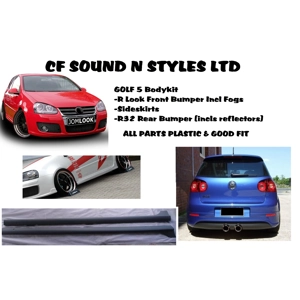 VW Golf MK5 V Yrs 04 - 08 R Look Bodykit