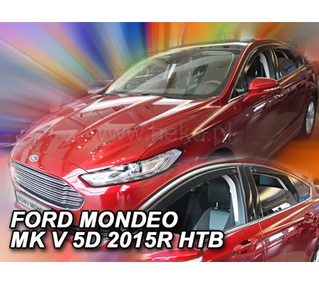 Ford Mondeo MK5 4/5DR Yrs 15 onwards Brand New Heko 4 Piece Wind Deflectors 15312