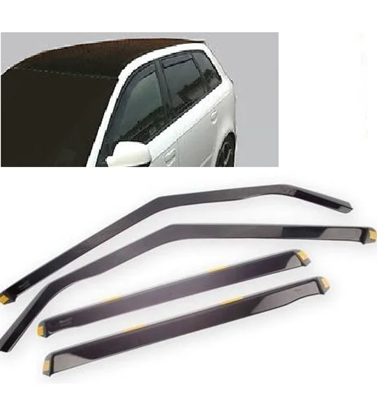 Renault Megane Scenic II Yrs 03-09 Brand New Heko 4 Piece Wind Deflectors 27128