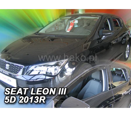 Seat Leon Yrs 14-on Brand New Heko 4 Piece Wind Deflectors