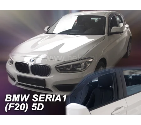 BMW 1 SERIES F20 Yrs 11- Brand New 4 Piece Heko Wind Deflectors