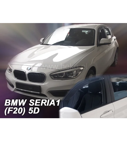 BMW 1 SERIES F20 Yrs 11- Brand New 4 Piece Heko Wind Deflectors