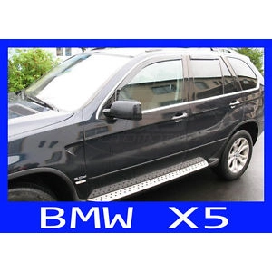 BMW X5 Yrs 00-06 Brand New 4 Piece Heko Tinted Wind Deflectors