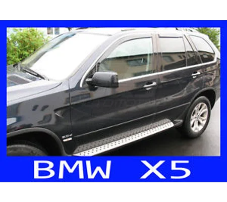 BMW X5 Yrs 00-06 Brand New 4 Piece Heko Tinted Wind Deflectors